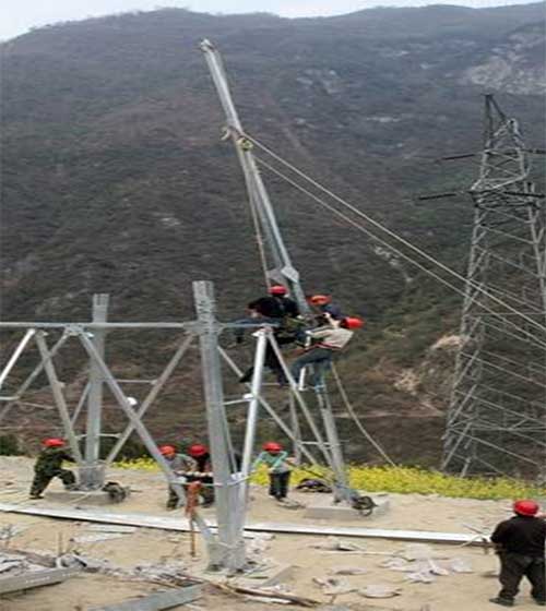 Electric tower installation